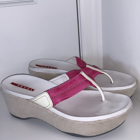 Vintage Prada Platform Sandal - Picture 1 of 7
